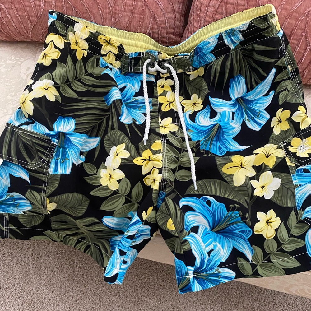SWIM TRUNKS CARIBBEAN JOE SWIM TRUNKS SIZE L👕